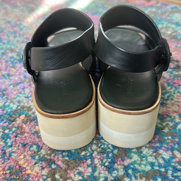 🖤VINCE Shelby Wedge Heel Sandals🖤 - Picture 9 of 16